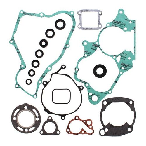 COMPLETE GASKET SET W/ OIL SEALS for Honda CR80R 1986 to 1991