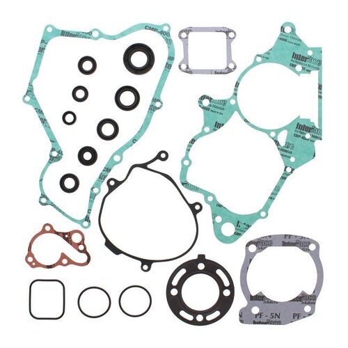 COMPLETE GASKET SET W/ OIL SEALS for Honda CR85R Big Wheel 2005 to 2007