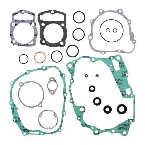 COMPLETE GASKET SET W/ OIL SEALS for Honda CTX200 BUSHLANDER 2002 to 2003