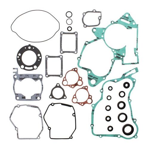 COMPLETE GASKET SET W/ OIL SEALS for Honda CR125R 2001 to 2002