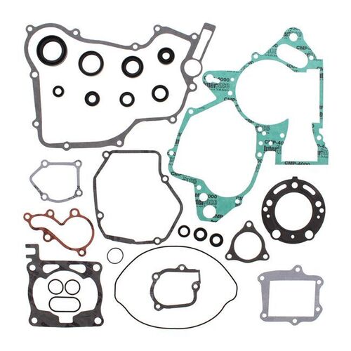 COMPLETE GASKET SET W/ OIL SEALS for Honda CR125R 2005 to 2007