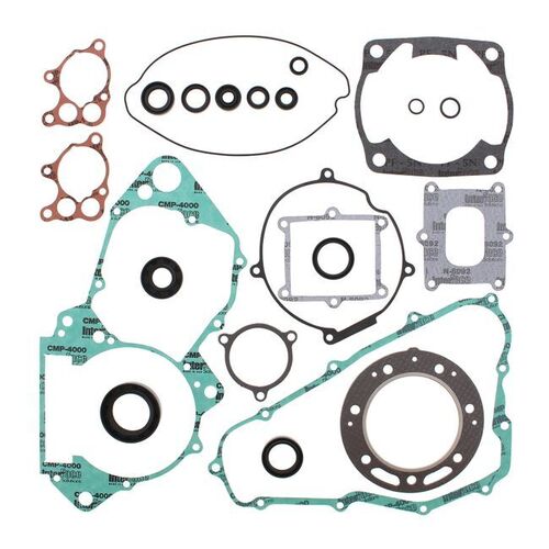 COMPLETE GASKET SET W/ OIL SEALS for Honda CR500R 1985 to 1988
