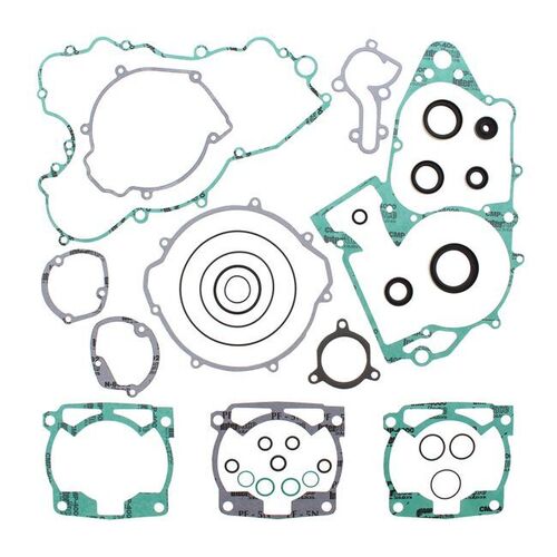 COMPLETE GASKET SET W/ OIL SEALS for KTM 250 SX 2000 to 2002