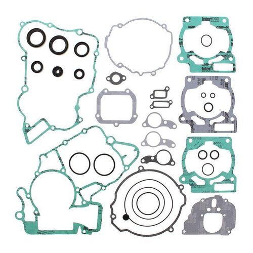 COMPLETE GASKET SET W/ OIL SEALS for KTM 200 SX 2003 to 2004