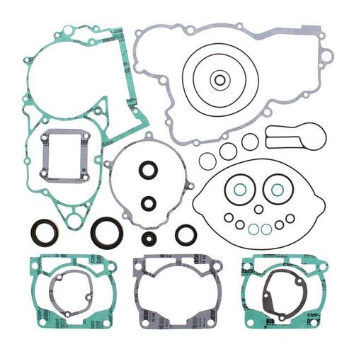 COMPLETE GASKET SET W/ OIL SEALS for KTM 300 XCW 2006 to 2009