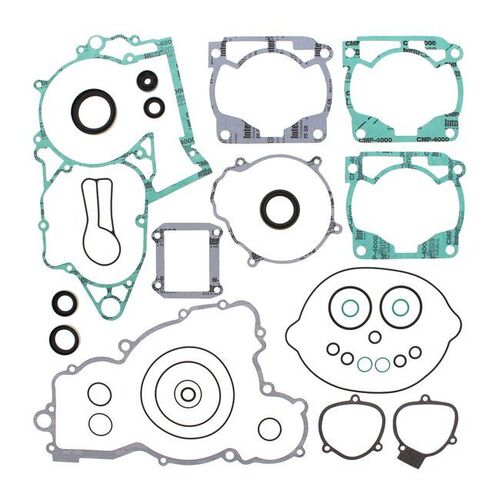 COMPLETE GASKET SET W/ OIL SEALS for KTM 250 SX 2007 to 2016