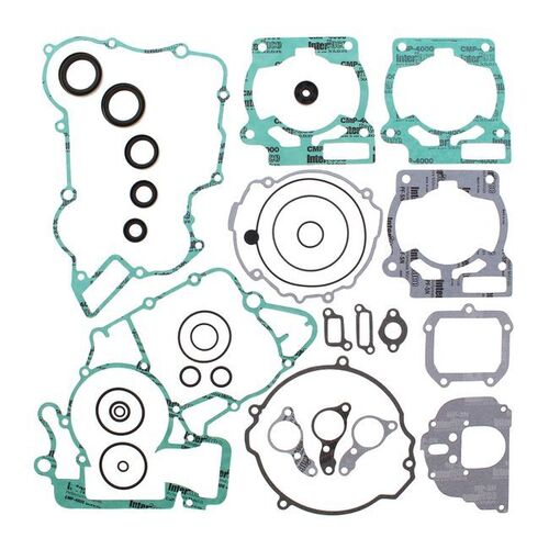 COMPLETE GASKET SET W/ OIL SEALS for KTM 200 XCW 2013 to 2016