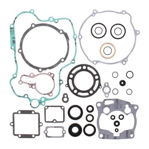 COMPLETE GASKET SET W/ OIL SEALS for Kawasaki KX125 1994