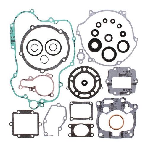 COMPLETE GASKET SET W/ OIL SEALS for Kawasaki KX125 2001 to 2002