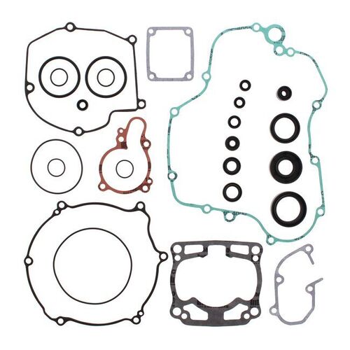 COMPLETE GASKET SET W/ OIL SEALS for Kawasaki KX125 2003 to 2005