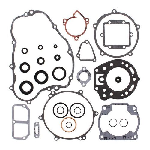 COMPLETE GASKET SET W/ OIL SEALS for Kawasaki KDX200 1989 to 1994
