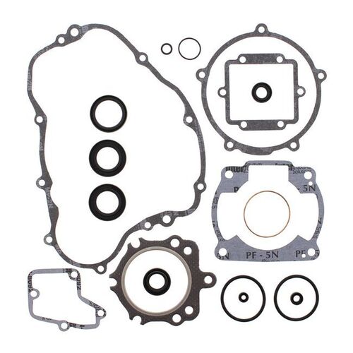 COMPLETE GASKET SET W/ OIL SEALS for Kawasaki KDX200 1986 to 1988