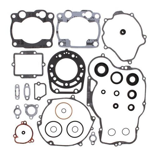 COMPLETE GASKET SET W/ OIL SEALS for Kawasaki KDX250 1991 to 1994