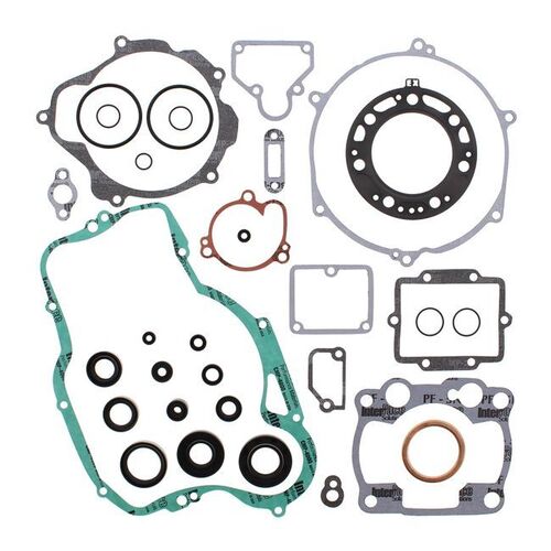 COMPLETE GASKET SET W/ OIL SEALS for Kawasaki KX250 1993 to 1996