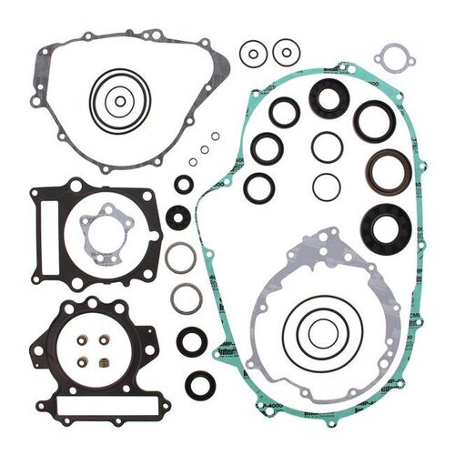 COMPLETE GASKET SET W/ OIL SEALS for Yamaha YFM600 Grizzly 4WD 1998 to 2001