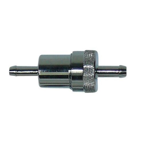 Alloy Tall Inline Fuel Filter 6MM 