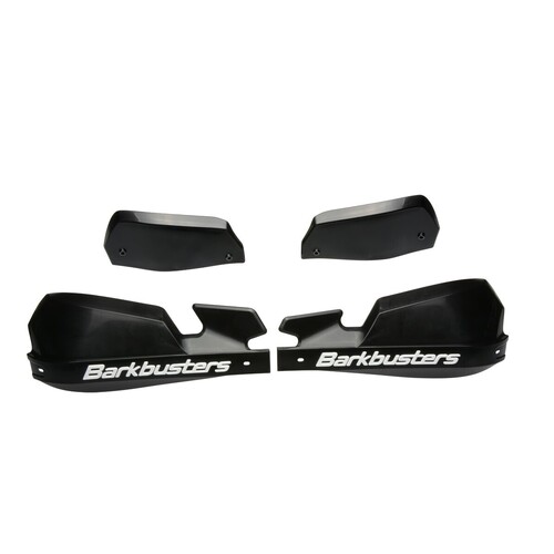 Black Barkbusters VPS Plastics Only  for Triumph TIGER 1200 EXPLORER XC to 2017