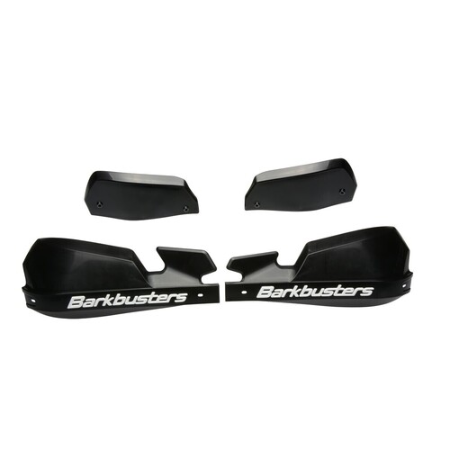 Black Barkbusters VPS Plastics Only VPS-003-BK for Kawasaki KLR 650