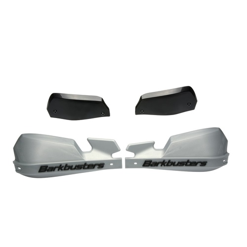 Silver Barkbusters VPS Plastics Only  for KTM 990 LC8 ADVENTURE 2006-2013