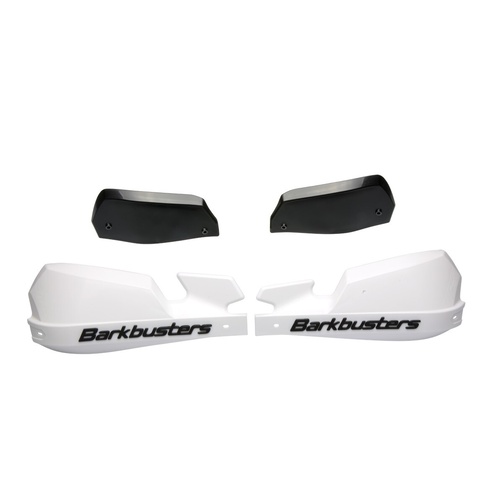 White Barkbusters VPS Plastics Only  for Kawasaki EN-650B VULCAN S 2015 on