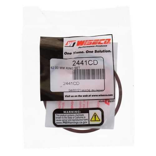 Piston Ring Set - 62MM