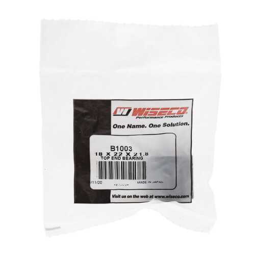 Wiseco 2T Upper Rod - Top End Bearing 18 x 22 x 21.8mm (H-WB118)
