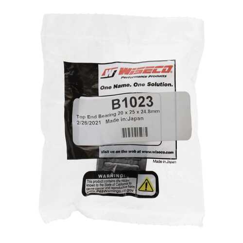 Wiseco 2T Upper Rod - Top End Bearing 20 X 25 X 24.8mm (H-WB134)