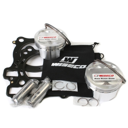 Wiseco Road, Piston, Kit Suzuki SV650X 1999-06 4v Dished 12:1 CR