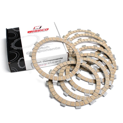 Wiseco Clutch Fibre Kit, Set of 8 for Kawasaki KFX400 Quad 2003 to 2006