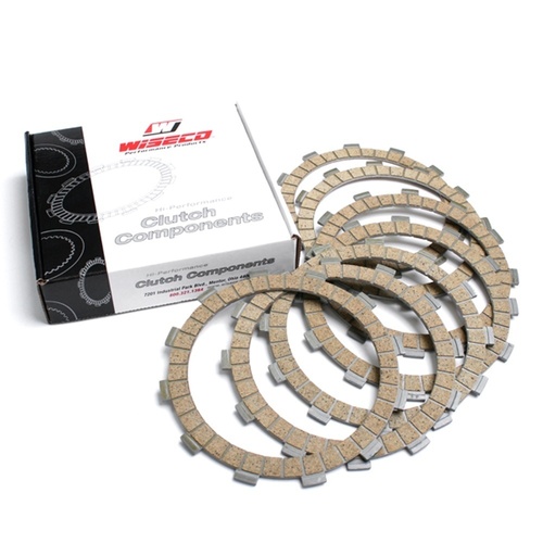 Wiseco Clutch Fibre Kit, Set of 7 for Honda CR500R 1984 to 1989