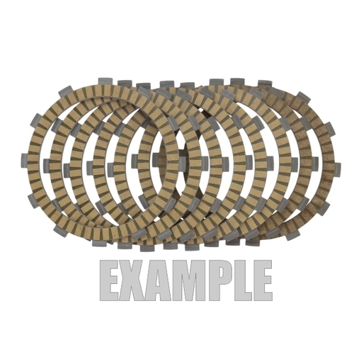 Wiseco, 2T Clutch Plate Kit - 6 Fibre
