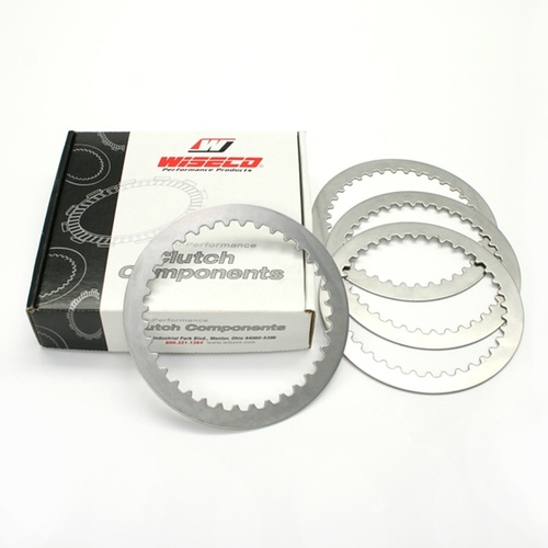 Wiseco Steel Clutch Plates Set of 4 for Suzuki RM65 2003 to 2005