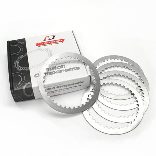 Wiseco Steel Clutch Plates Set of 5 for Kawasaki KX80 Big Wheel 1998 to 2000