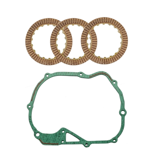 Fibre Clutch Plates Kit + Clutch Gasket Honda Ct110 CT110X
