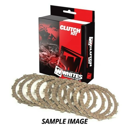 Whites for Honda CBR929RR Fireblade 2000 Clutch Fibre Friction Disc Kit