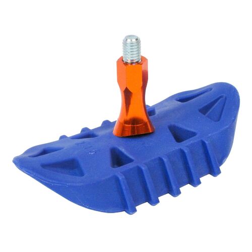 Whites Nylon Rim Lock 215 (Blu) WM3 for Kawasaki KDX250 1991 to 1995