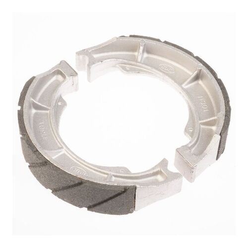 Whites Rear Brake Shoes Water Groove for Suzuki GS450L 1982 to 1987