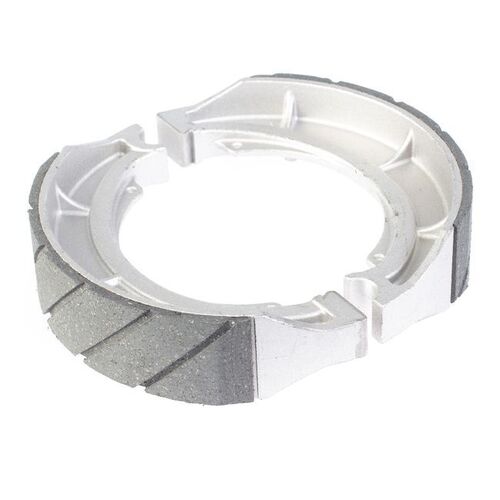 Whites Rear Brake Shoes Water Groove for Suzuki LTF500F QuadRunner 2001 to 2002
