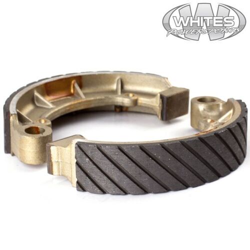 Whites Rear Brake Shoes for Kawasaki KVF400 Prairie 2WD 2000 to 2002