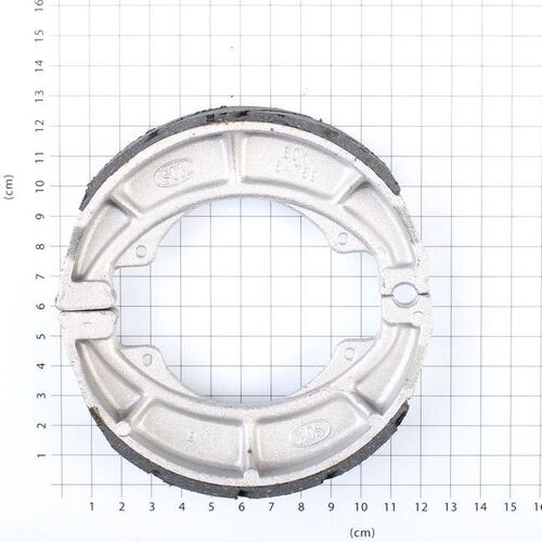 Whites Rear Brake Shoes Water Groove for Suzuki GN125 Farm 1994 to 2014