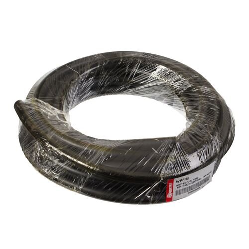 WHITES FUEL HOSE - 8MM (5/16) BLK (25FT ROLL / 7.6M)-NOT EFI