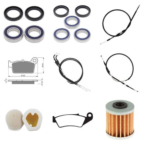 WHITES OFFROAD REFURB KIT KAW KX250F 05