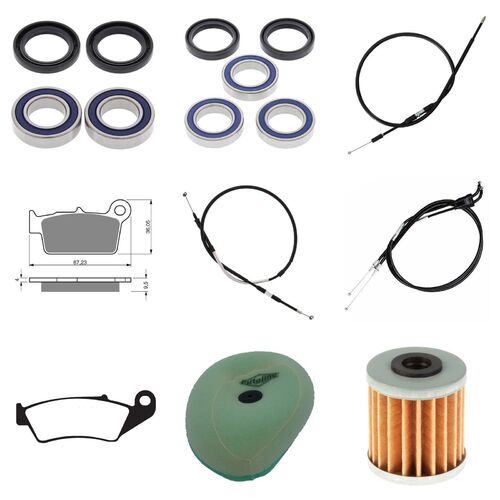 WHITES OFFROAD REFURB KIT KAW KX250F 06-08