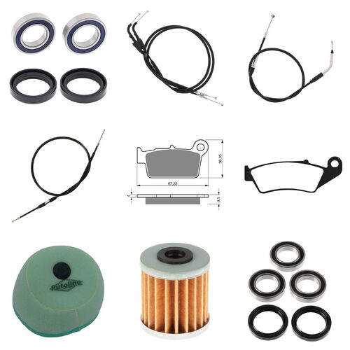 WHITES OFFROAD REFURB KIT SUZ RMZ250 07