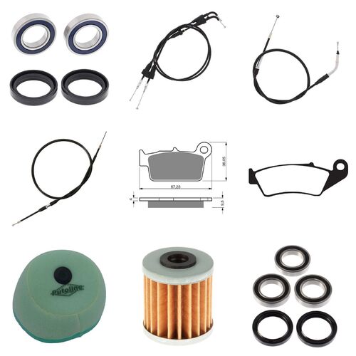 WHITES OFFROAD REFURB KIT SUZ RMZ250 08-09