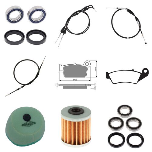 WHITES OFFROAD REFURB KIT SUZ RMZ450 08-09