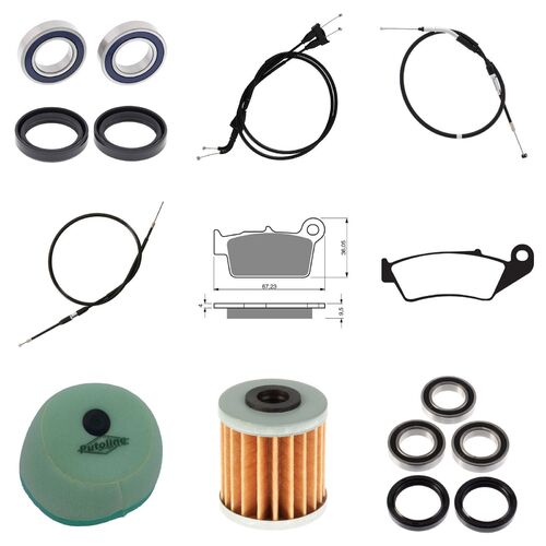WHITES OFFROAD REFURB KIT SUZ RMZ450 10-12