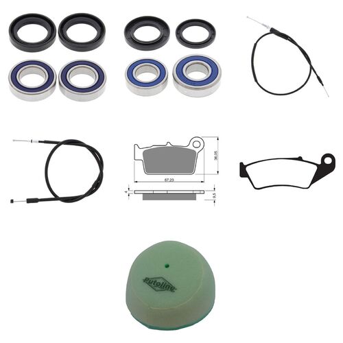 WHITES OFFROAD REFURB KIT YAM YZ125 05