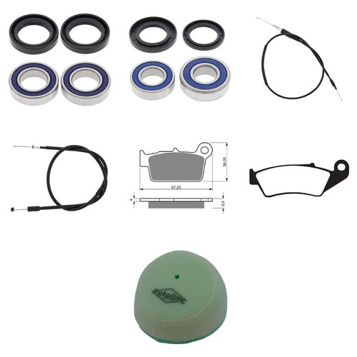 WHITES OFFROAD REFURB KIT YAM YZ125 06