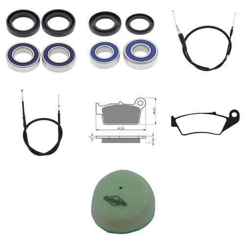 WHITES OFFROAD REFURB KIT YAM YZ250 03